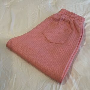 Lovely Melody Ankle Length Pants Sweats Sweatpants Draw String Wide Leg M NWOT